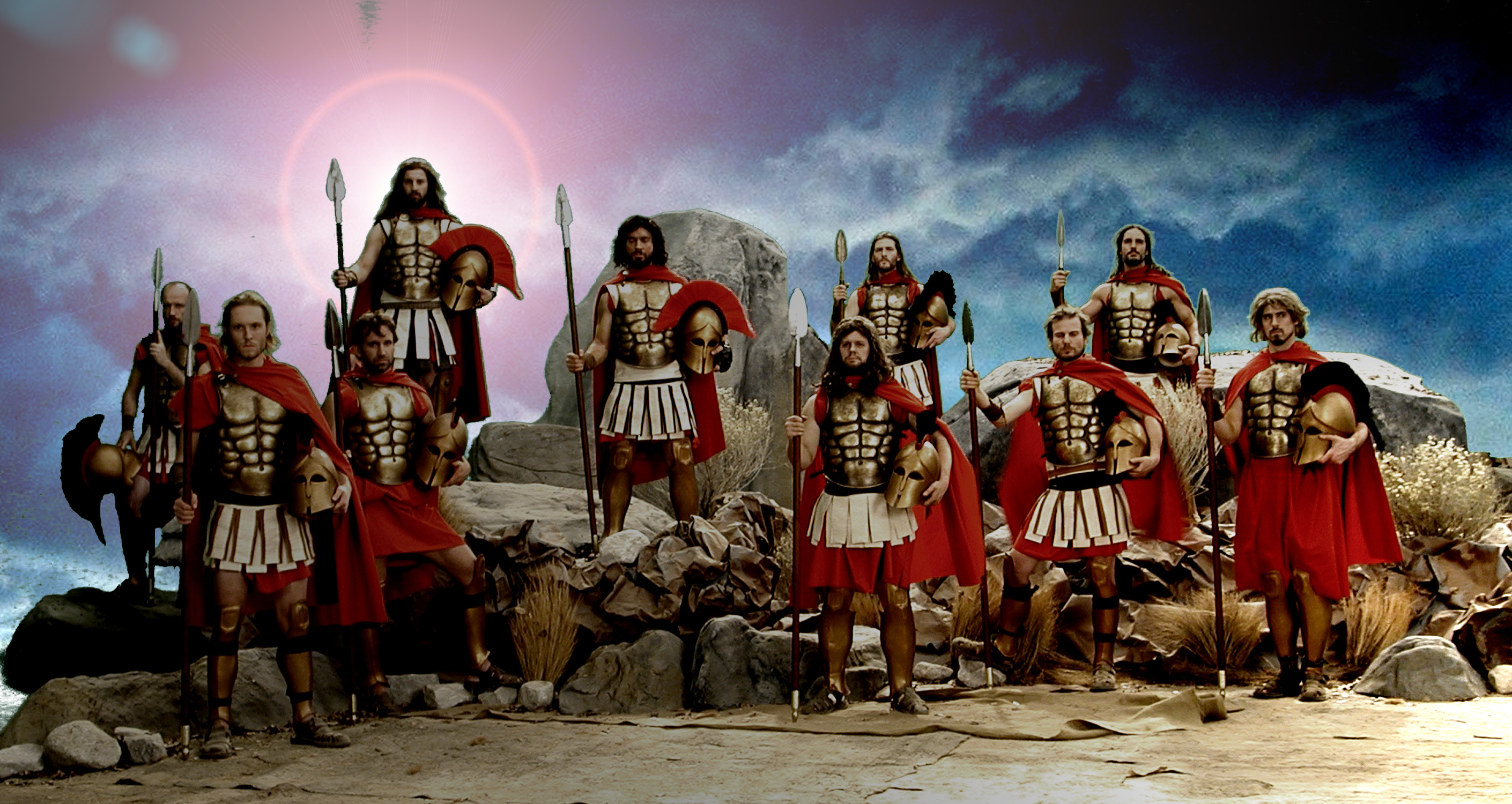 Spartan Heroes from Last Stand of the 300