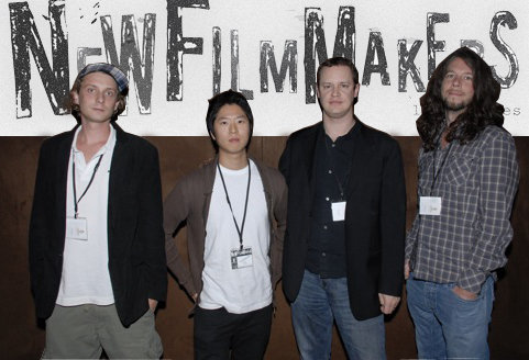 NewFilmmakers LA at Sunset Gower Studios, October 23rd 2008. L to R: Christian Bagger, Erick Oh, Keith Ray Putman and Brae Norwiss.