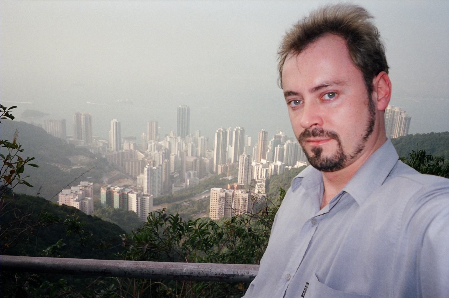The Peak, Hong Kong, 2003, my favourite spot.