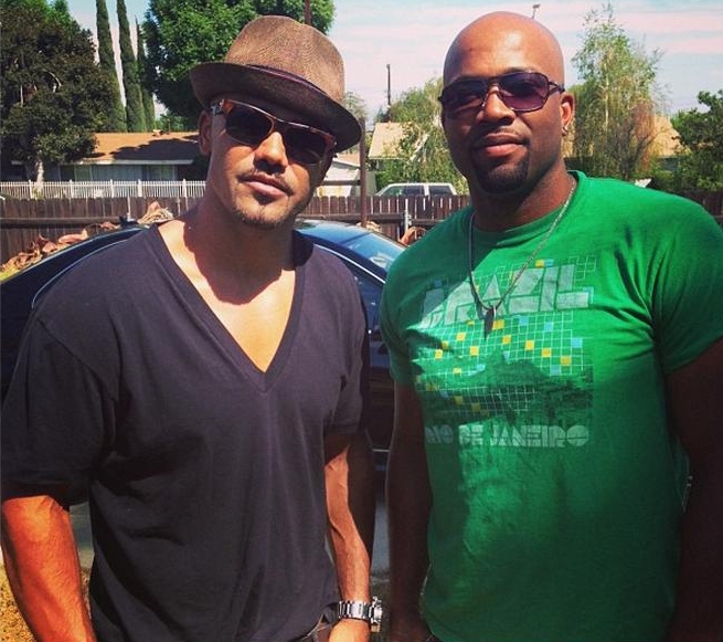 Shemar Moore and Keith Tisdell