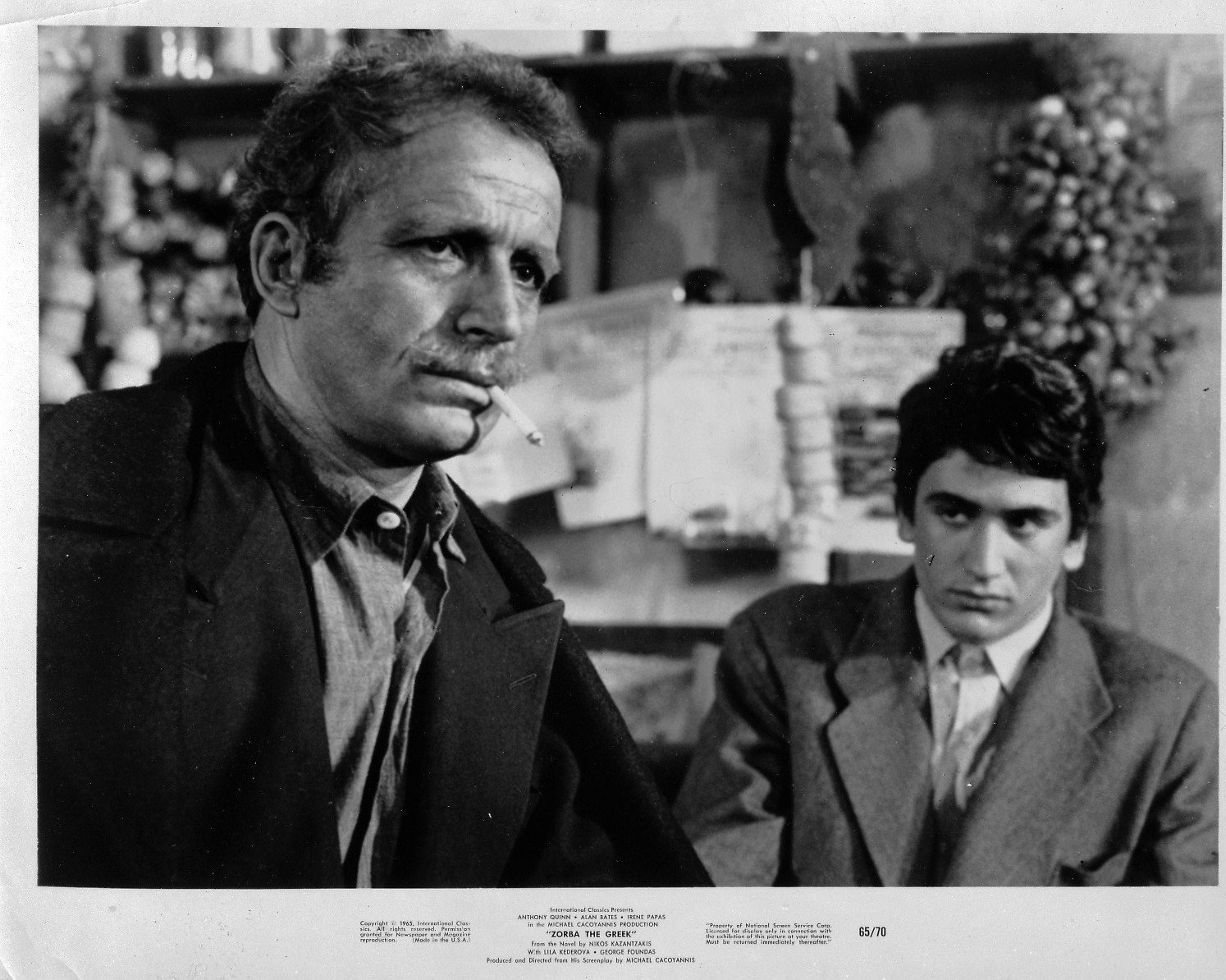 Giorgos Foundas and Yorgo Voyagis in Alexis Zorbas (1964)