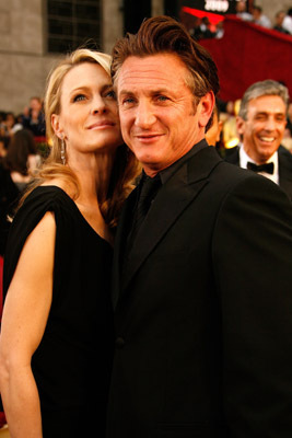 Sean Penn and Robin Wright