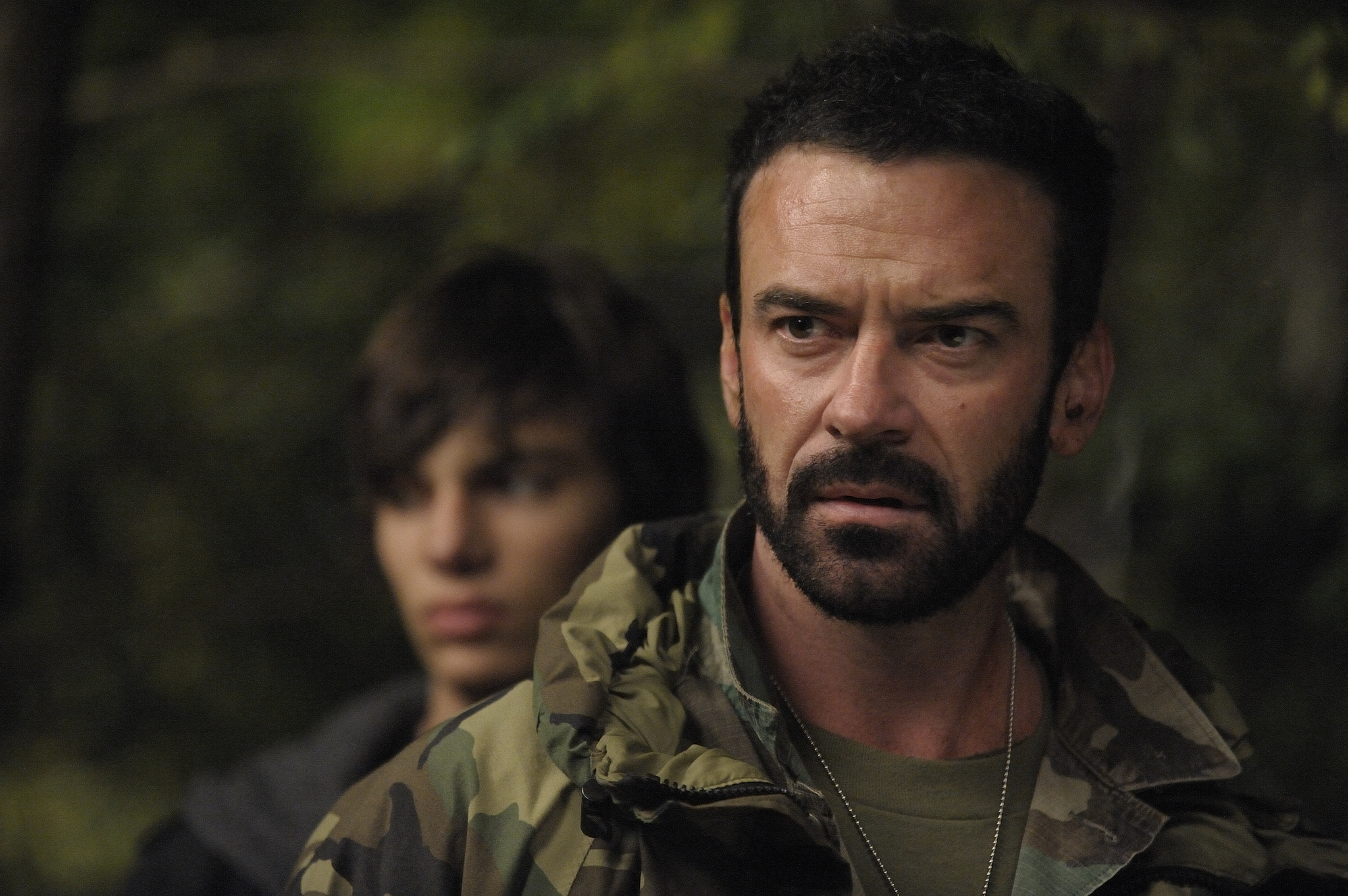 Still of Alan Van Sprang and Devon Bostick in Survival of the Dead (2009)