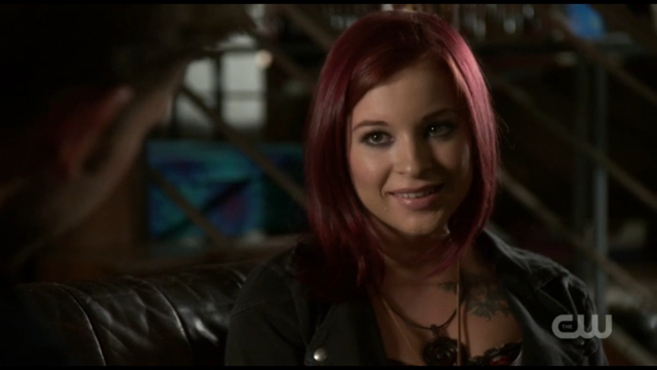 Stacey Farber as E.J. in the CW series 