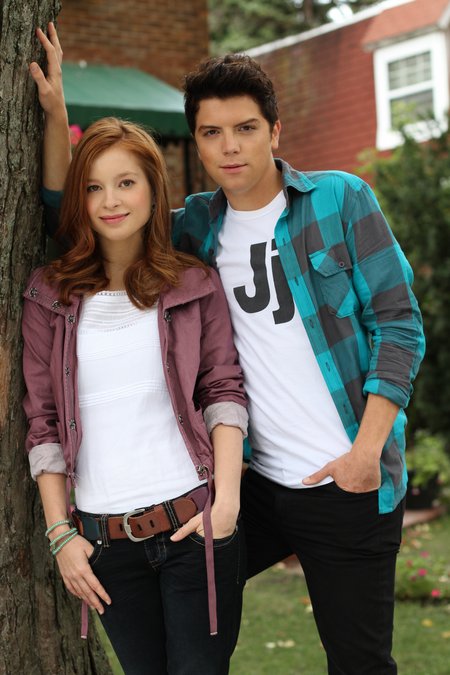 Stacey Farber with Michael Seater in 