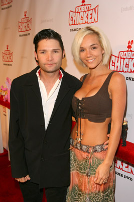 Corey Feldman and Susie Feldman at event of Robot Chicken (2005)