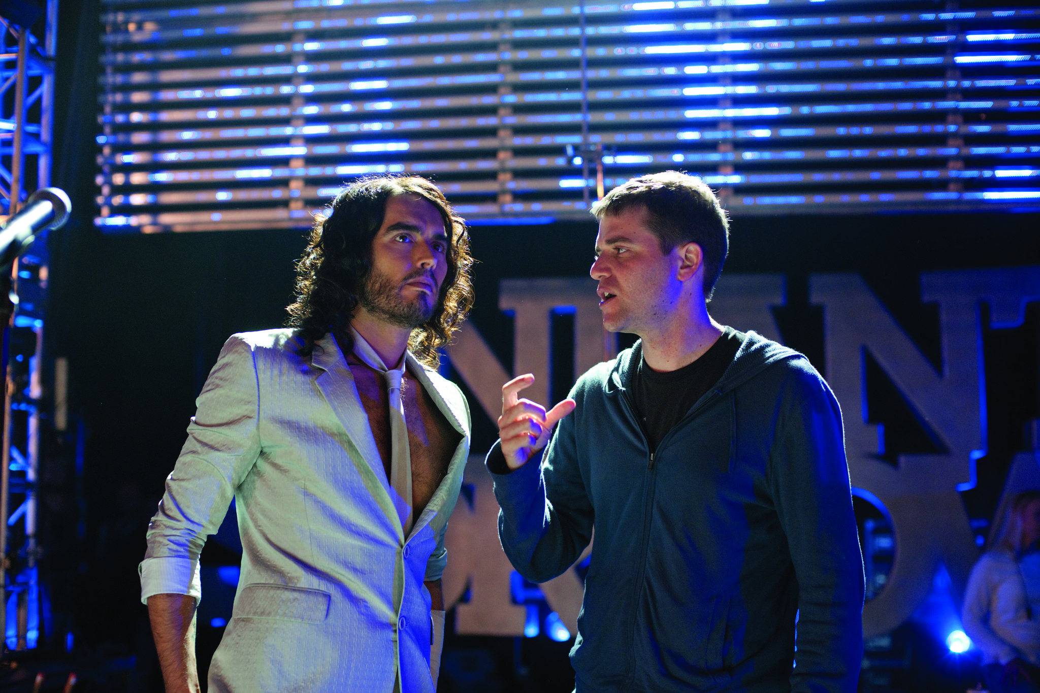 Still of Nicholas Stoller and Russell Brand in Get Him to the Greek (2010)