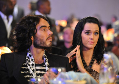 Russell Brand and Katy Perry