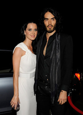 Russell Brand and Katy Perry