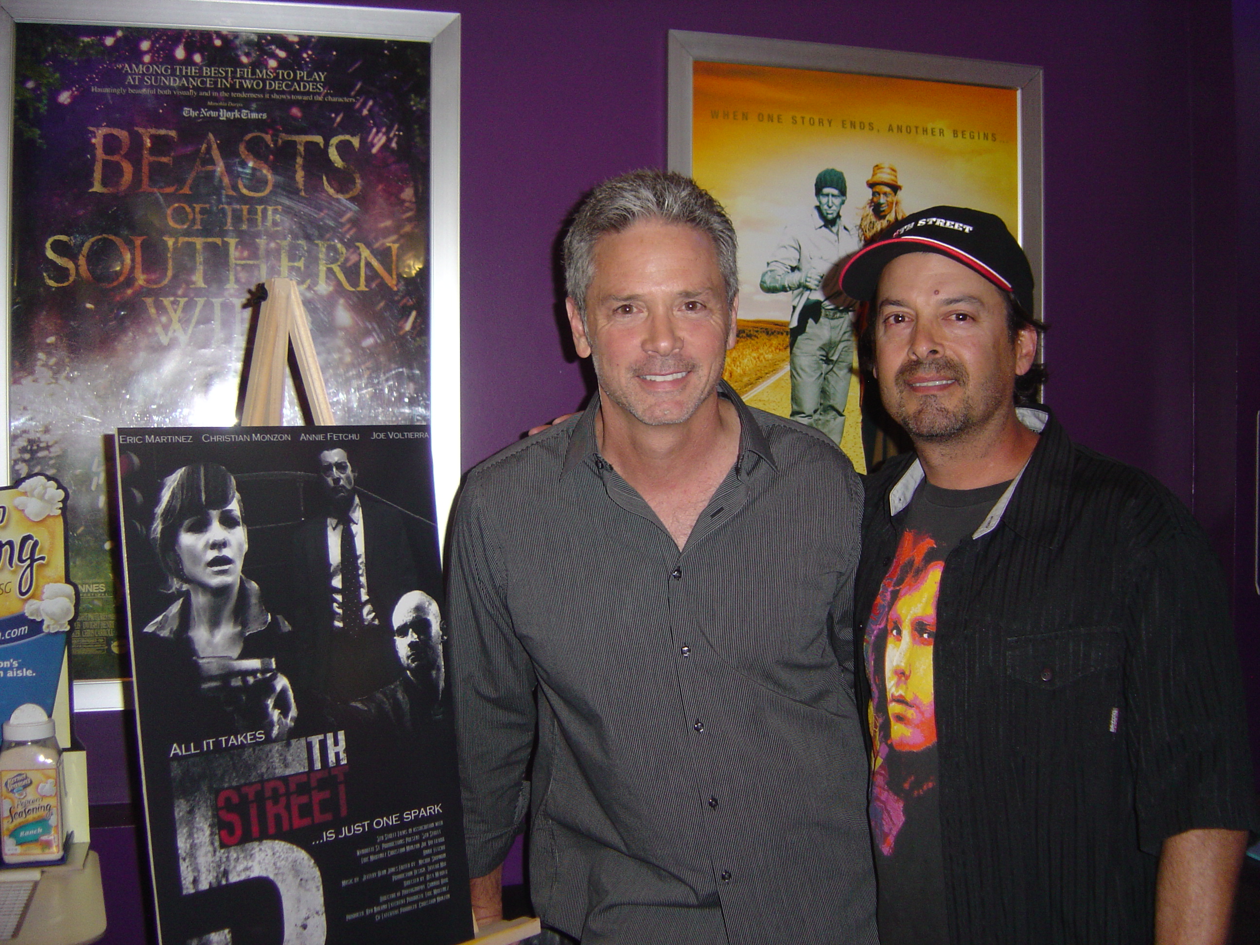 Michael Keeley & Eric Martinez @ the screening of 