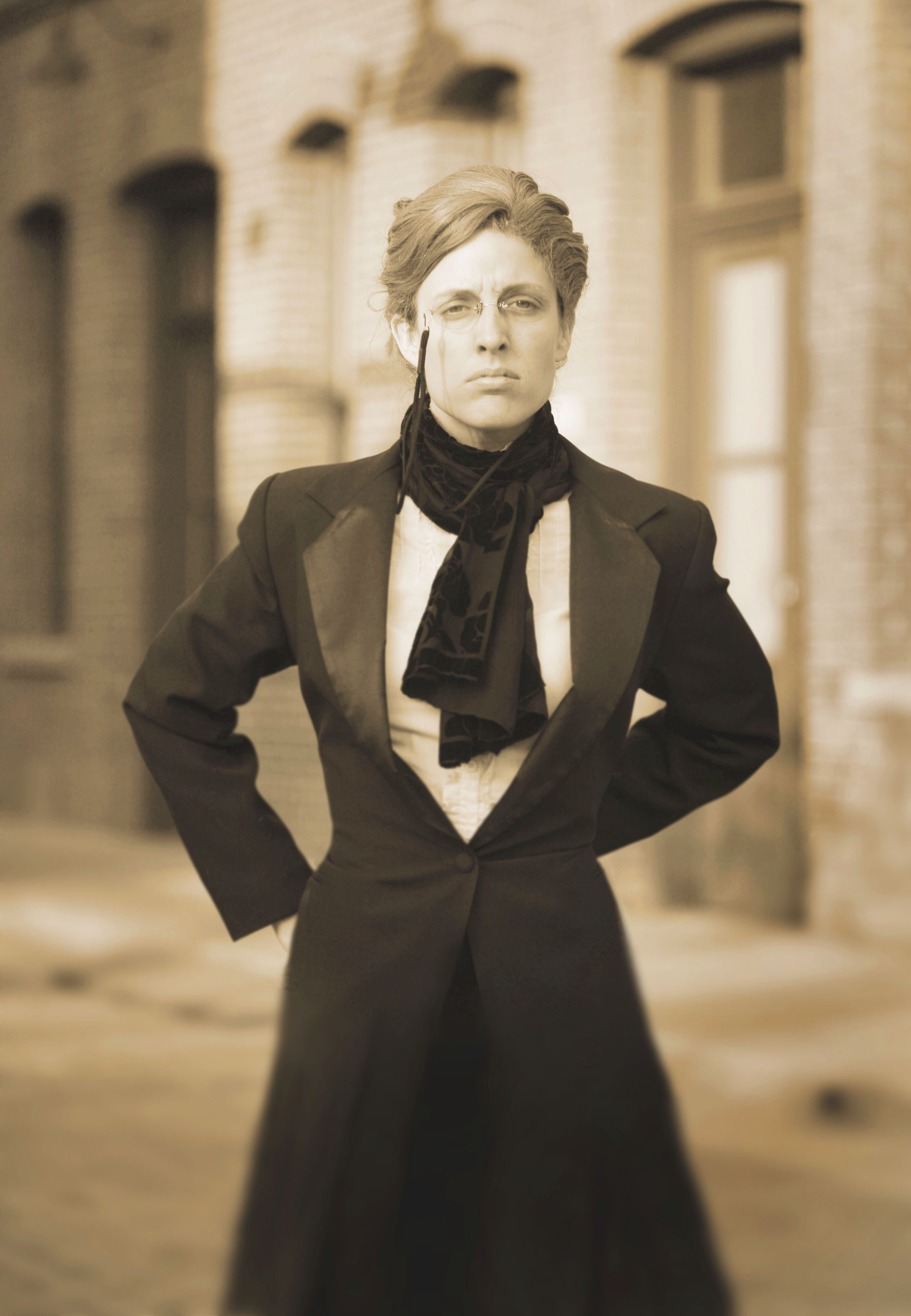 Starred as Emma Goldman in reproduction of Emma Goldman: Love, Anarchy, and Other Affairs by Jessica Litwak.