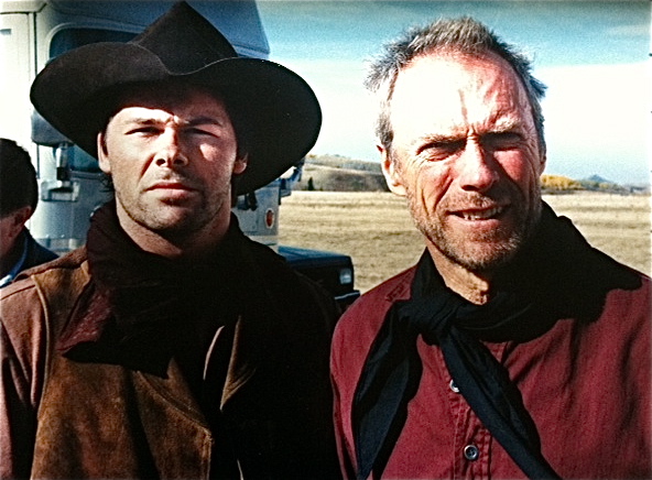 Clint Eastwood and Philip Maurice Hayes, 1992 Academy Award Best Picture, The Unforgiven.