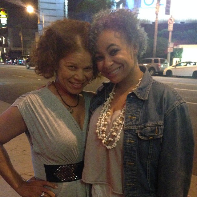 With Raven Symone after one of my comedy shows. She surprised me!