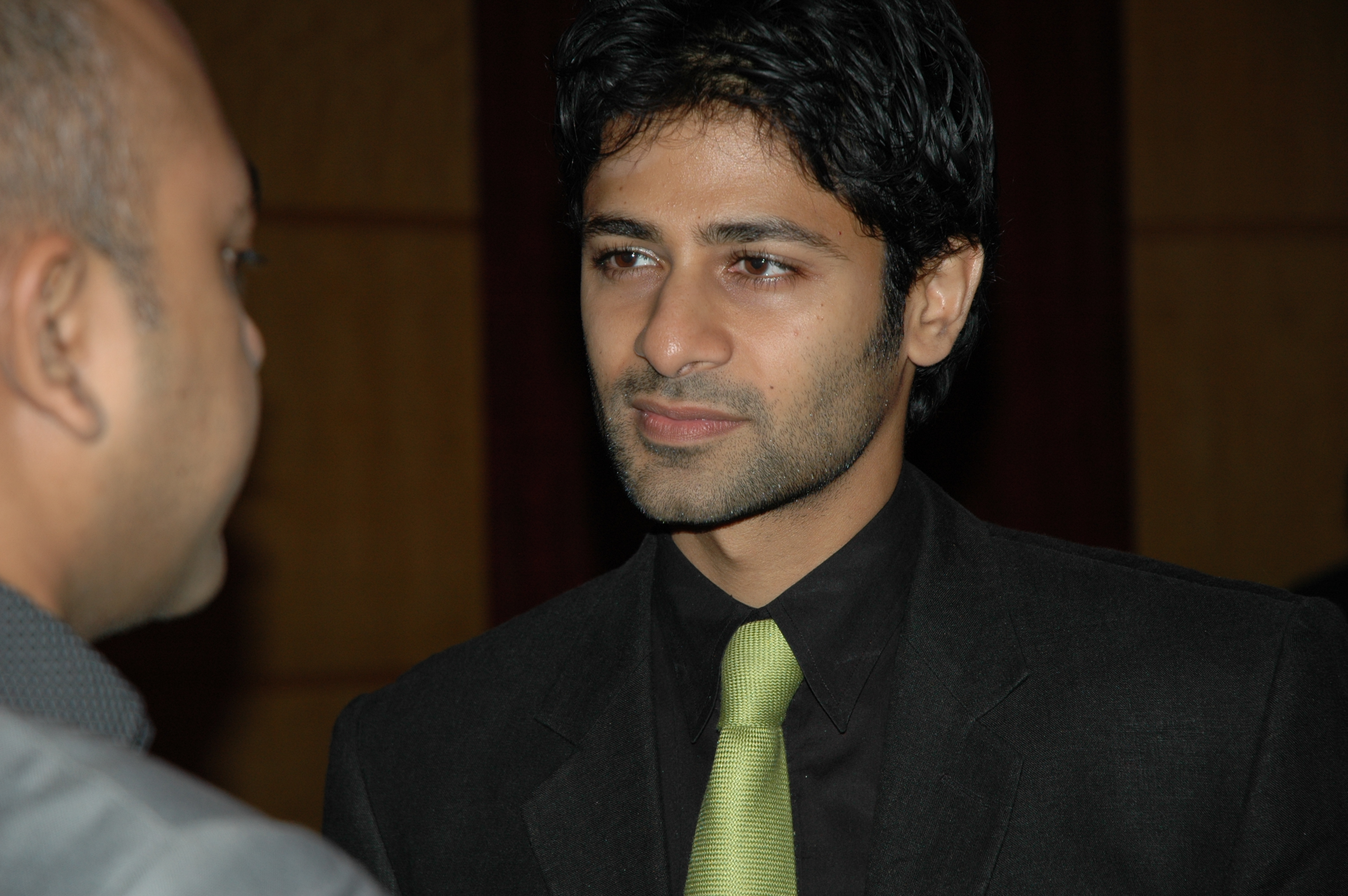 Omar Rahim during the Meherjaan press conference