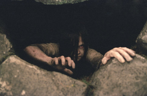 The evil Samara (KELLY STABLES) ascends from the well in which she had once been left to die in DreamWorks Pictures' horror thriller THE RING TWO.