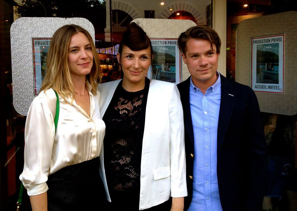 Lulu premiere in Paris with director Caroline Cogez and lead actress Malin Crepin