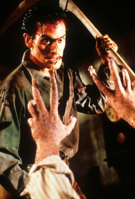 Still of Bruce Campbell in Evil Dead II (1987)