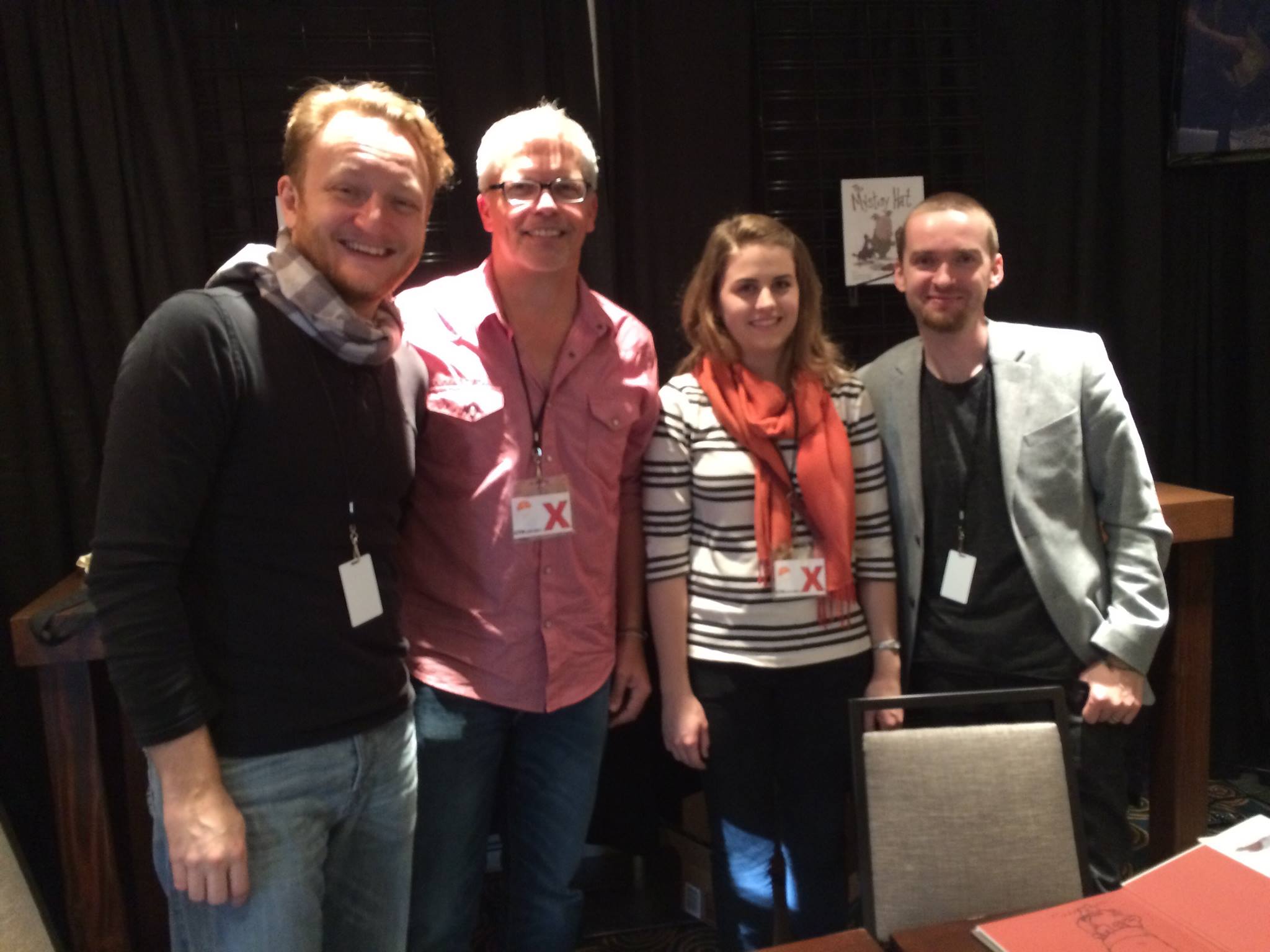 L-R: Rune Brandt Bennicke, Michael Surrey, Ellen Surrey and Jakob Hjort Jensen.