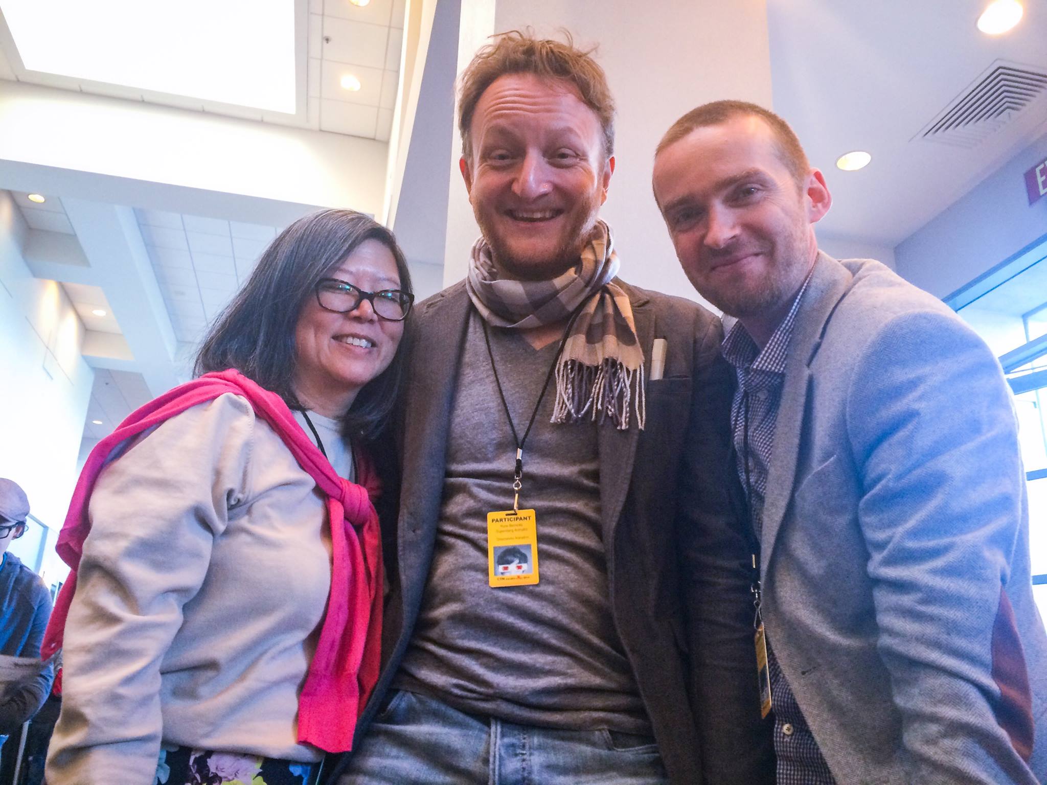 L-R: Carolyn Bates, Rune Brandt Bennicke, Jakob Hjort Jensen.