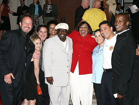 Steve with Cedric the Entertainer for opening night of 