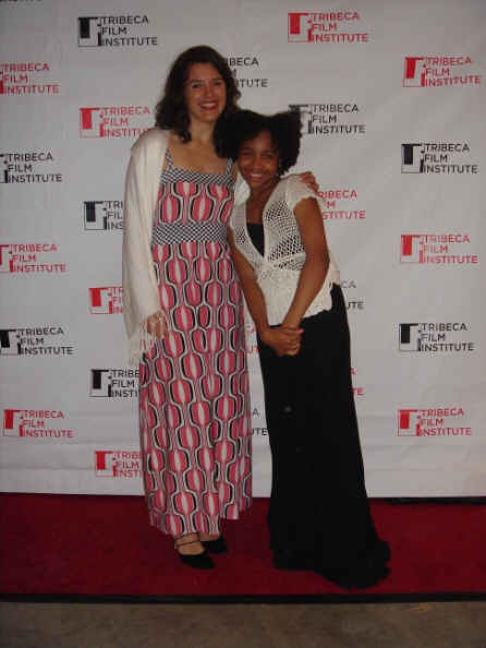 Tara Gadomski and Tina Jetter at Tribeca Film Institute's 