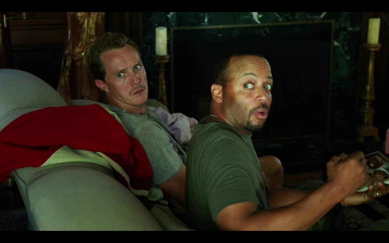 Still of Coach Liam Fox and Assistant Coach Kevin Campbell in The Cheerleader Diaries (2013)