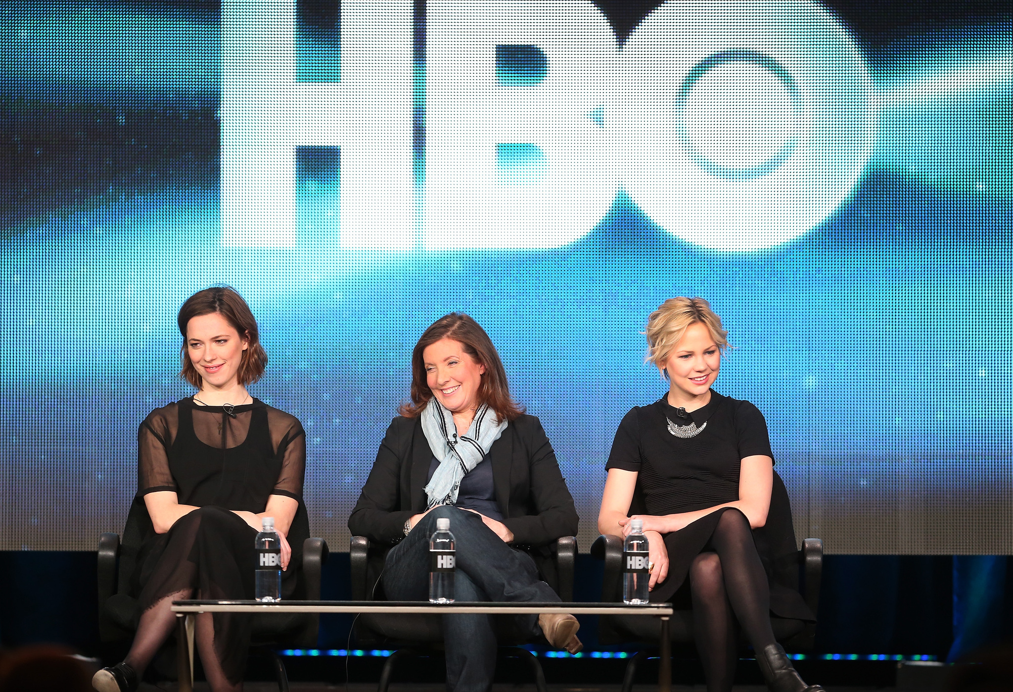 Rebecca Hall, Susanna White and Adelaide Clemens at event of Parade's End (2012)