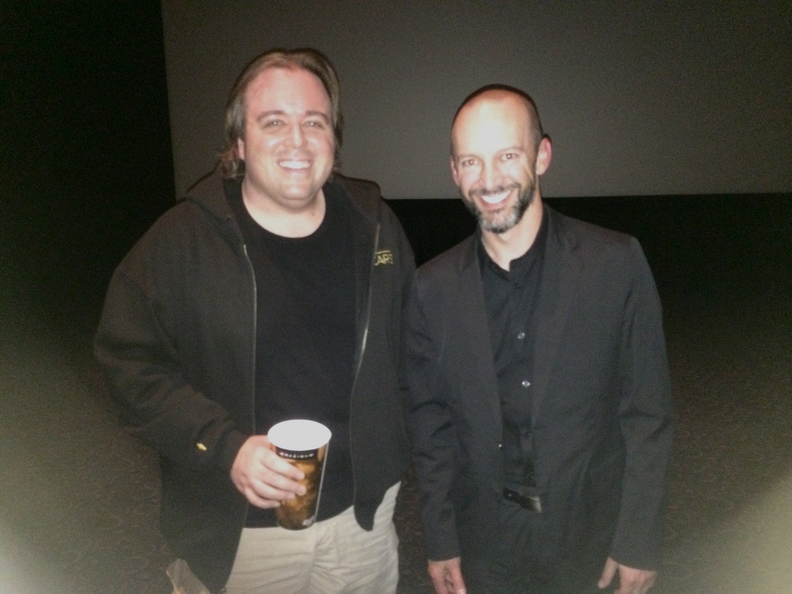 With J.P. Manoux at the 10th anniversary EUROTRIP reunion screening.