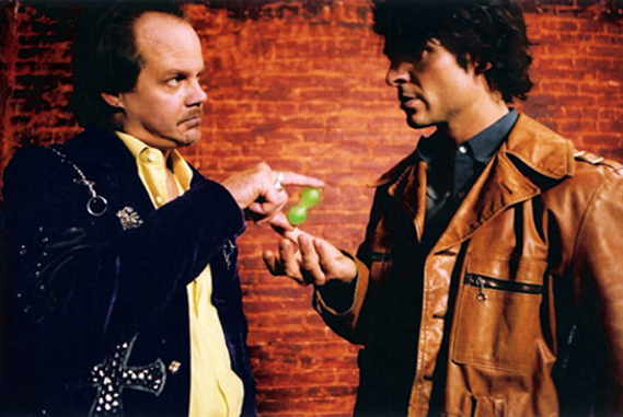 Larry Fessenden and Emanuele Ancorini strike a dark deal in The Pod, written by Carl Kelsch, directed by Jeremiah Kipp