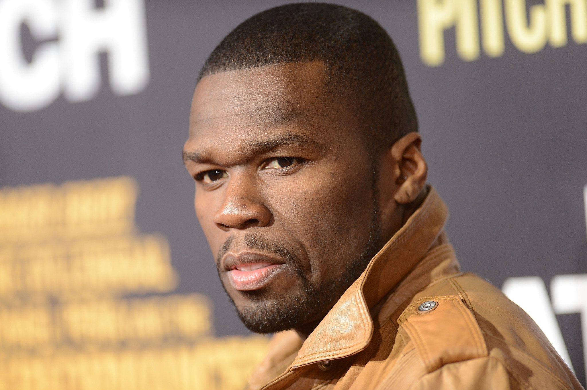 50 Cent at event of End of Watch (2012)