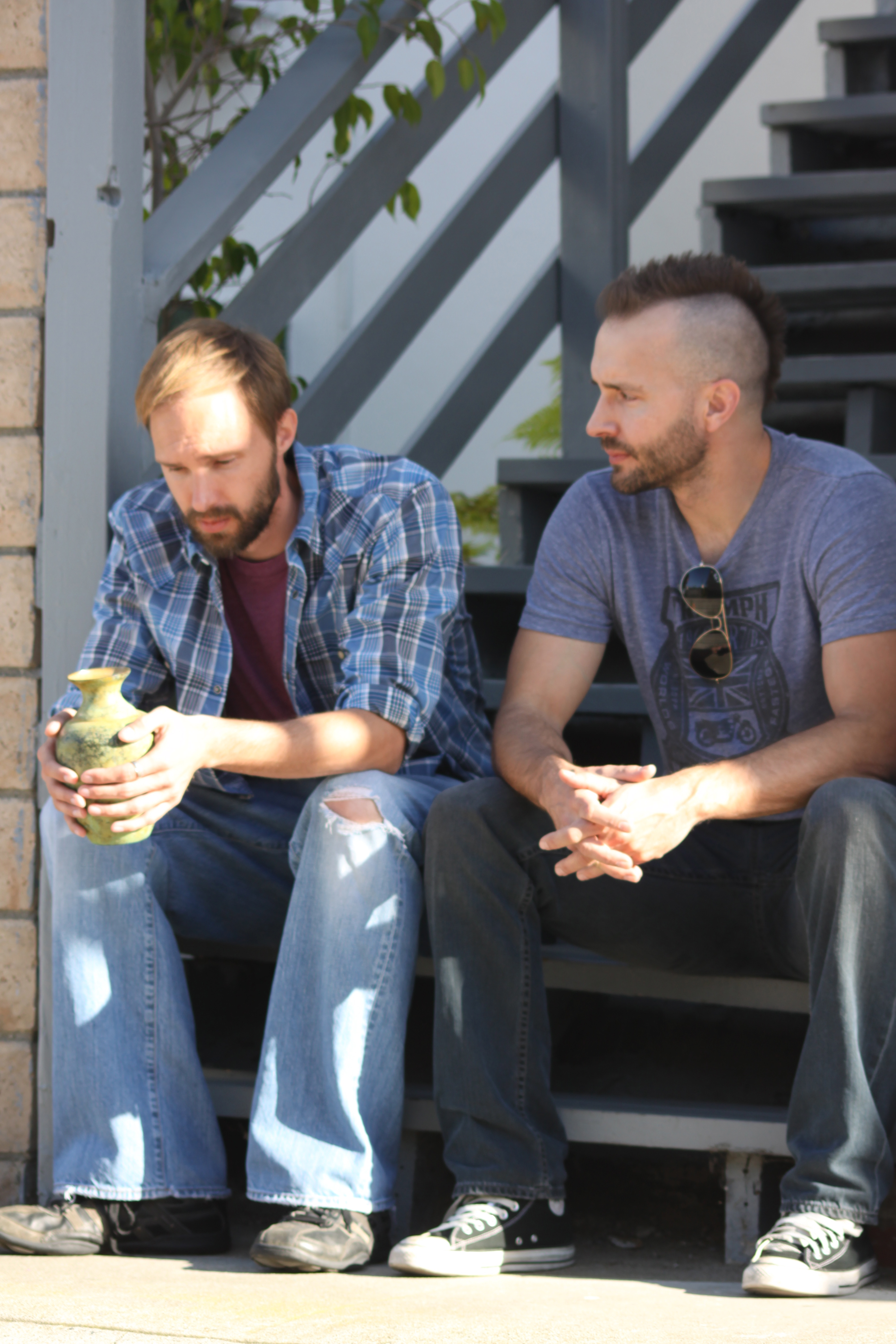 Still of Gary Cairns II and Luke Albright in Monumental