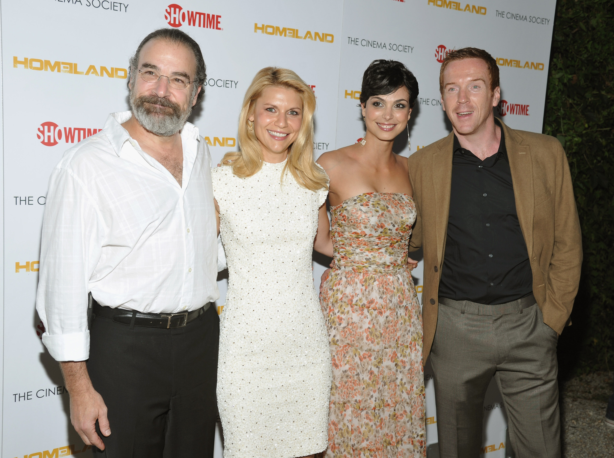 Claire Danes, Mandy Patinkin, Damian Lewis and Morena Baccarin