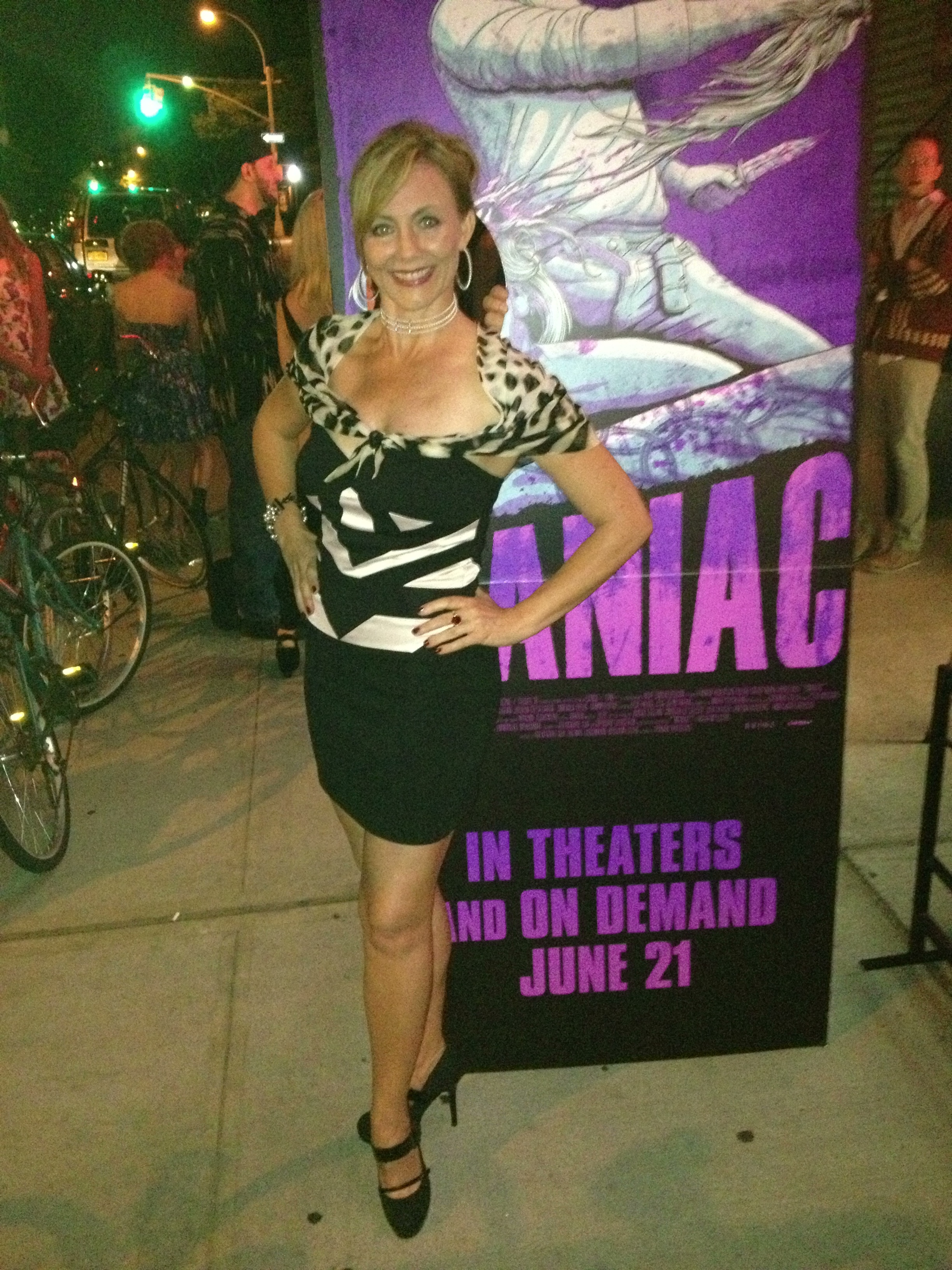 Maniac Premiere and after party, Jan Broberg as Rita