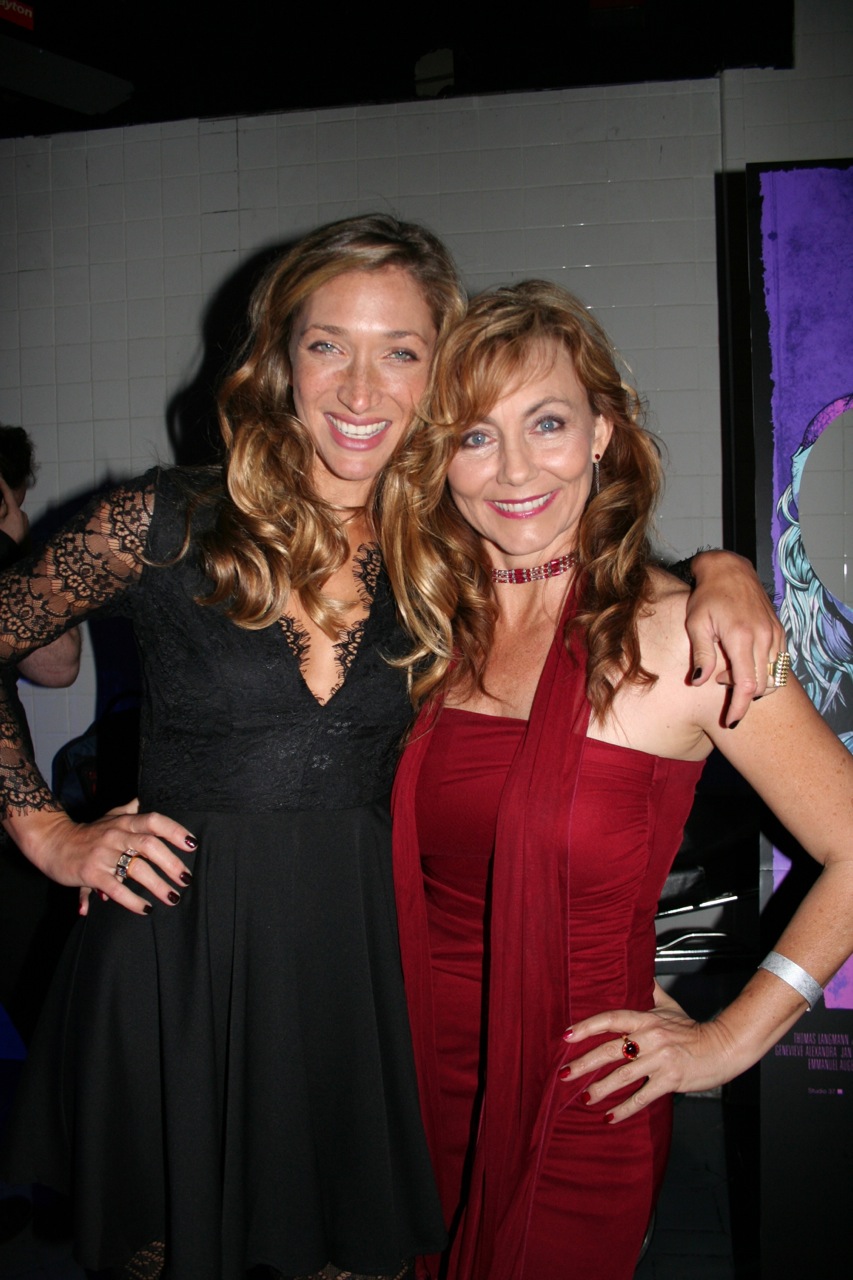Jan and Genevieve at the Maniac Premiere.