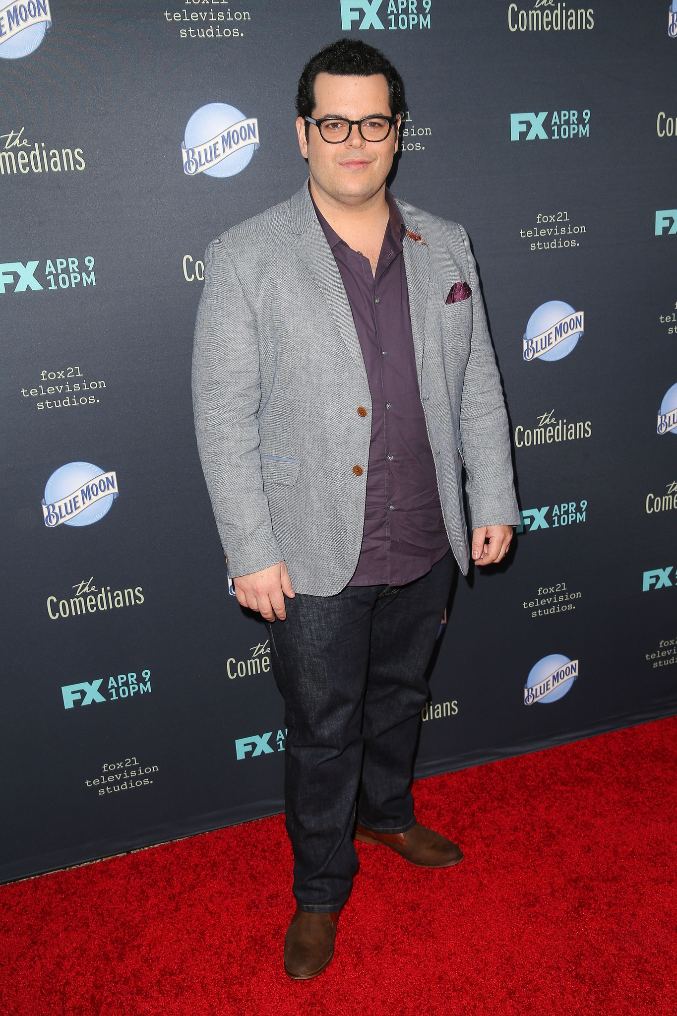 Josh Gad at event of The Comedians (2015)