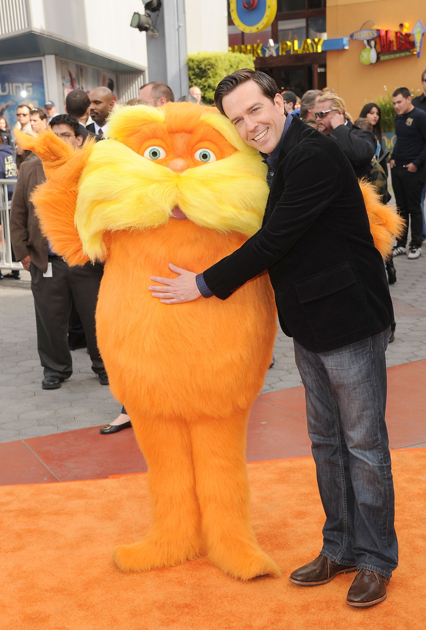 Ed Helms at event of Loraksas (2012)