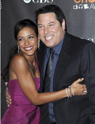 Greg Grunberg and Dania Ramirez at event of The 36th Annual People's Choice Awards (2010)