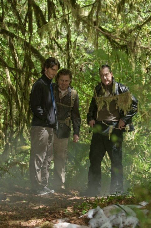 Still of Kristopher Turner and Oliver James in Without a Paddle: Nature's Calling (2009)