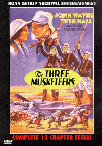 John Wayne, Ralph Bushman, Ruth Hall, Raymond Hatton and Jack Mulhall in The Three Musketeers (1933)