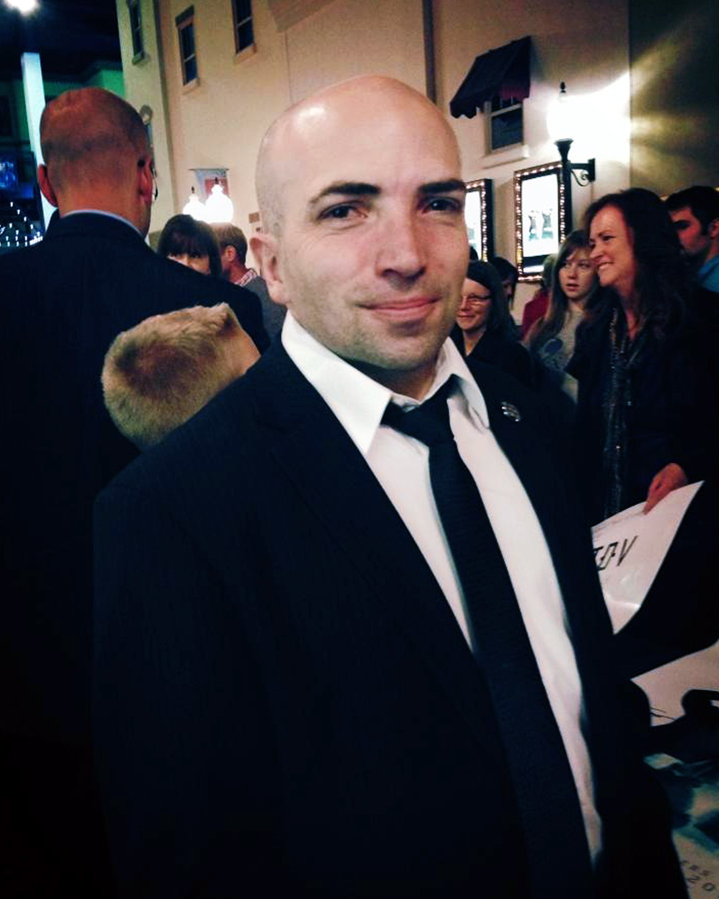 Writer/Director Garrett Batty at the Premiere of THE SARATOV APPROACH