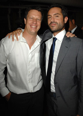 Gavin Hood and Omar Metwally at event of Rendition (2007)