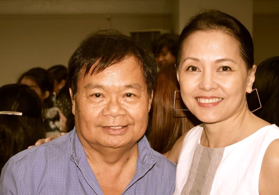 With Award Winning Actress, Bing Pimentel, of the Philippines, at Indie Bravo Award 2014, Philippines Daily Inquirer, Makati, PH 12/11/14