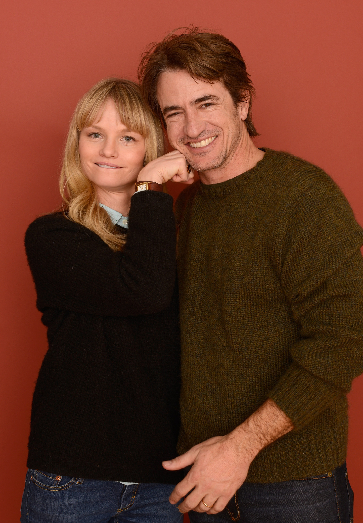 Dermot Mulroney and Lindsay Pulsipher at event of The Rambler (2013)