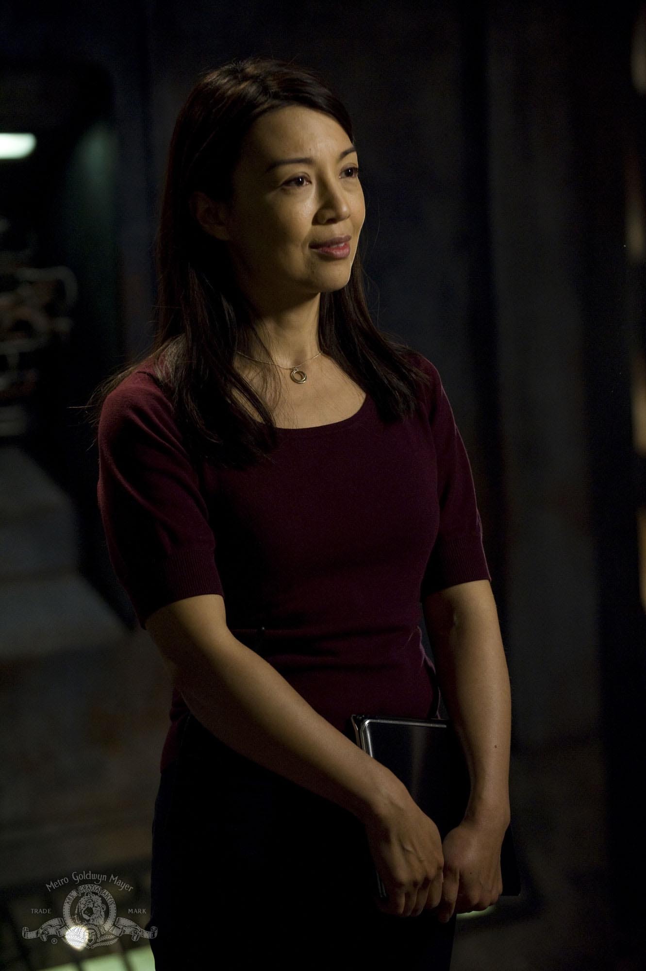 Still of Ming-Na Wen in SGU Stargate Universe (2009)