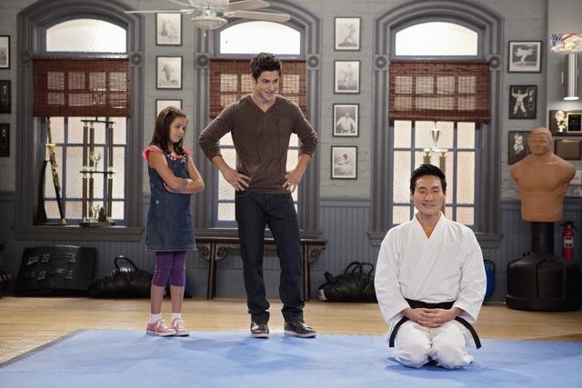 Still of David Henrie, Bailee Madison and Lanny Joon in Wizards of Waverly Place (2007)
