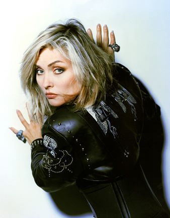 Deborah Harry lead singer of Blondie