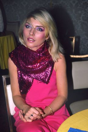 Deborah Harry lead singer of Blondie circa 1981