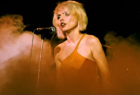 Deborah Harry lead singer of Blondie