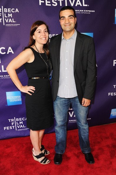 Maria Lahuerta and Martín Rosete at 2012 Tribeca Film Festival