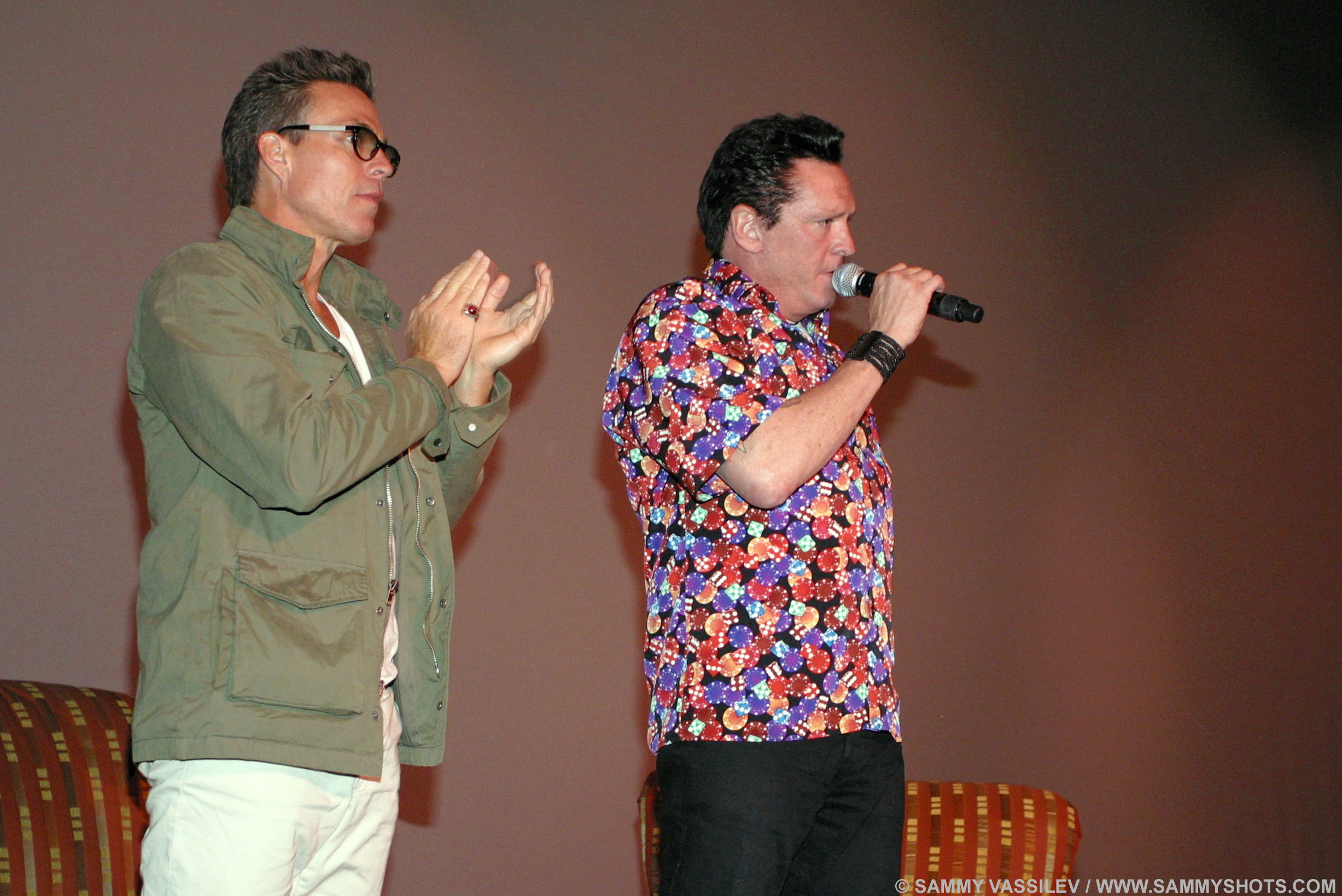 Ash and Michael Madsen Las Vegas film festival indie Icon award 2011